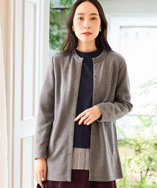 ダブルフェイスカーディガン DECOY｜クロスプラス公式通販サイト