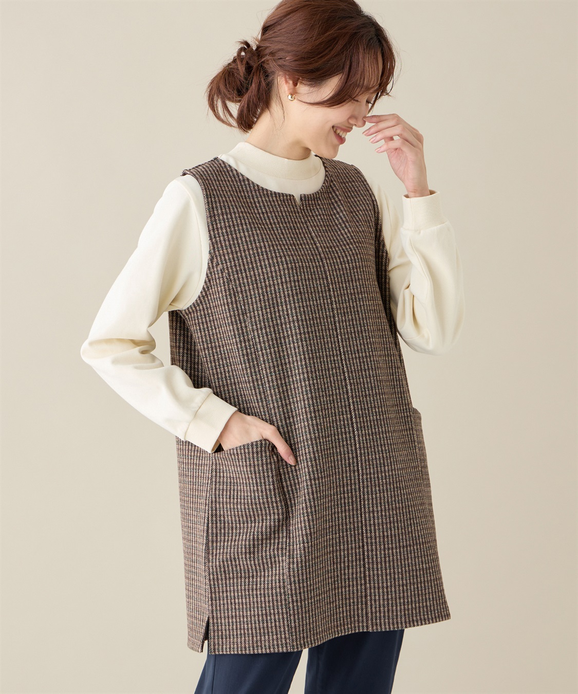 DECOY ジャガードジャンパードレス_variation_2