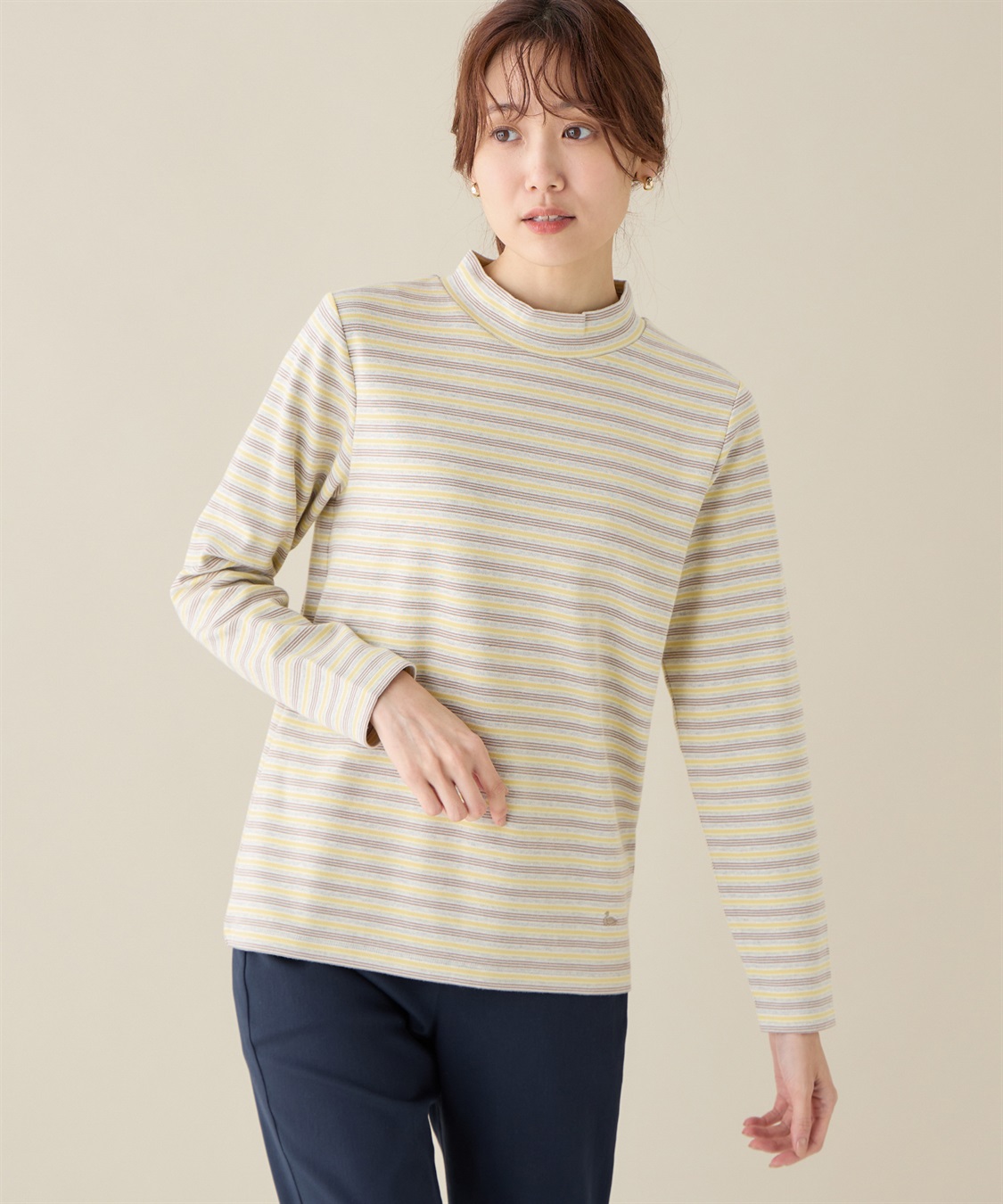 DECOY オーガニックコットンボーダープルオーバー_variation_2