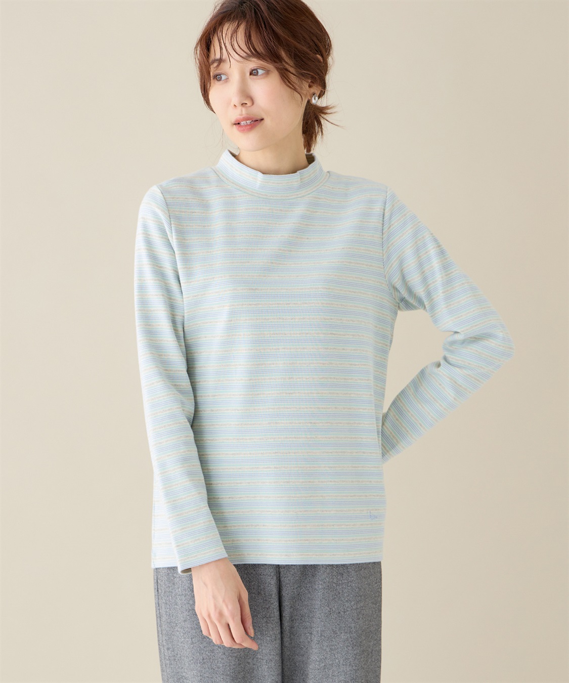 DECOY オーガニックコットンボーダープルオーバー_variation_4