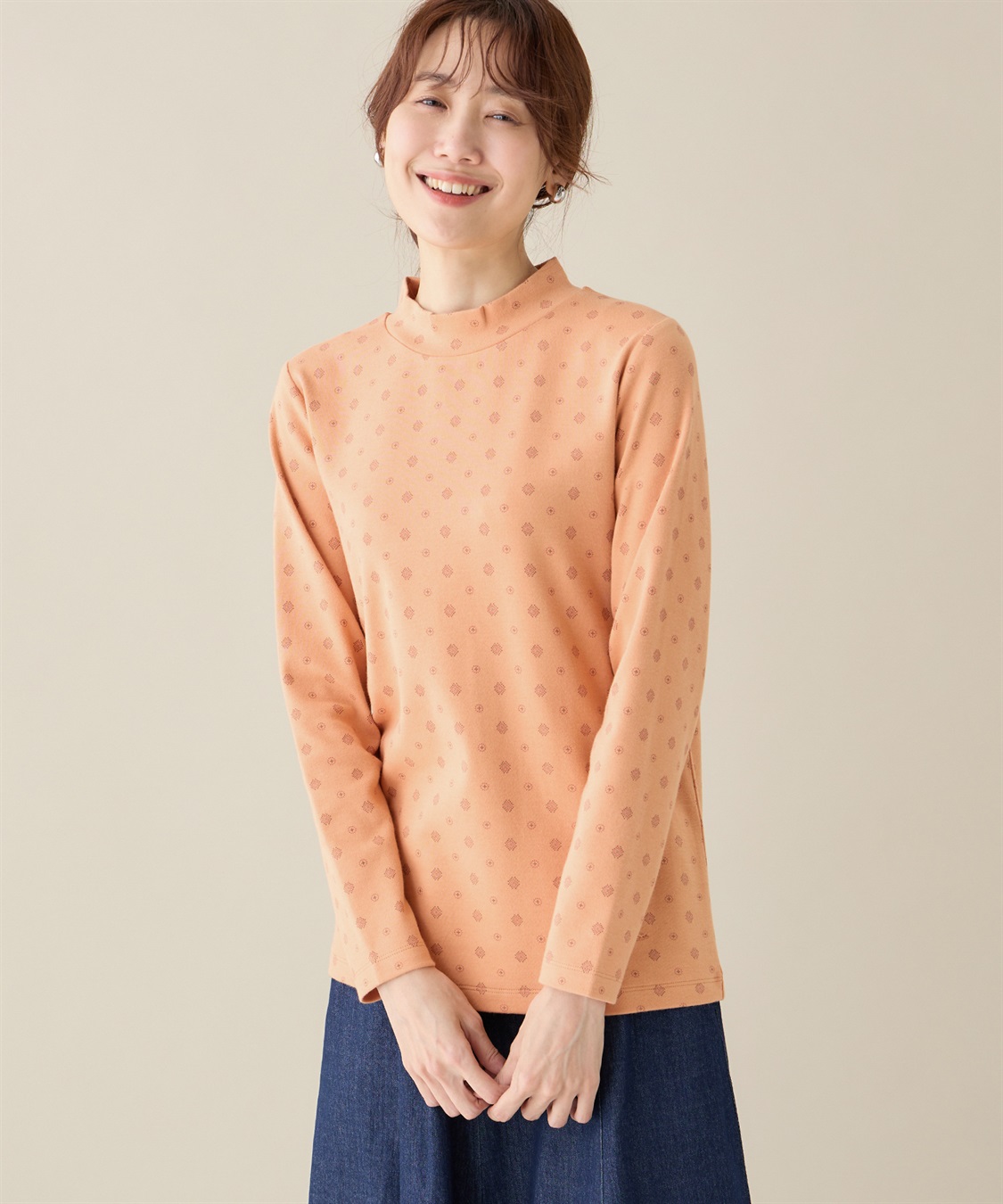 DECOY オーガニックコットンプリントプルオーバー_variation_1