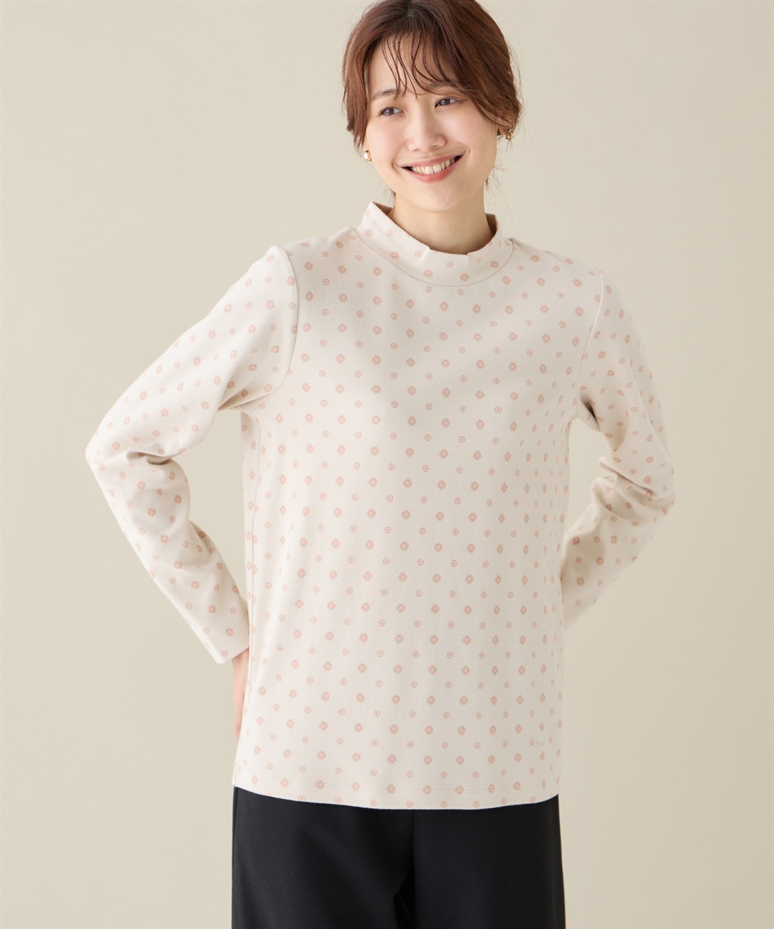 DECOY オーガニックコットンプリントプルオーバー_variation_2