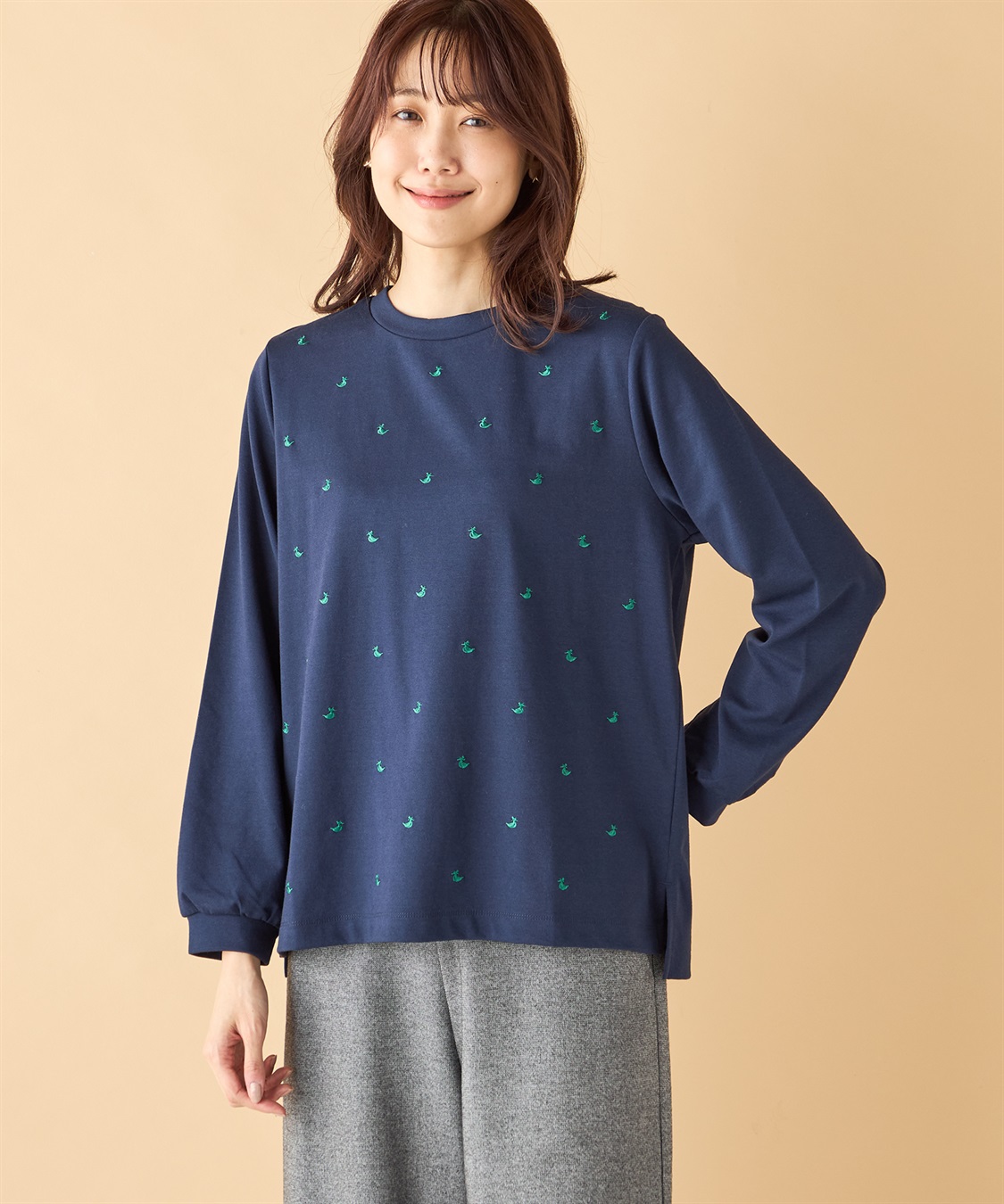 DECOY フロント刺しゅうプルオーバー_variation_3