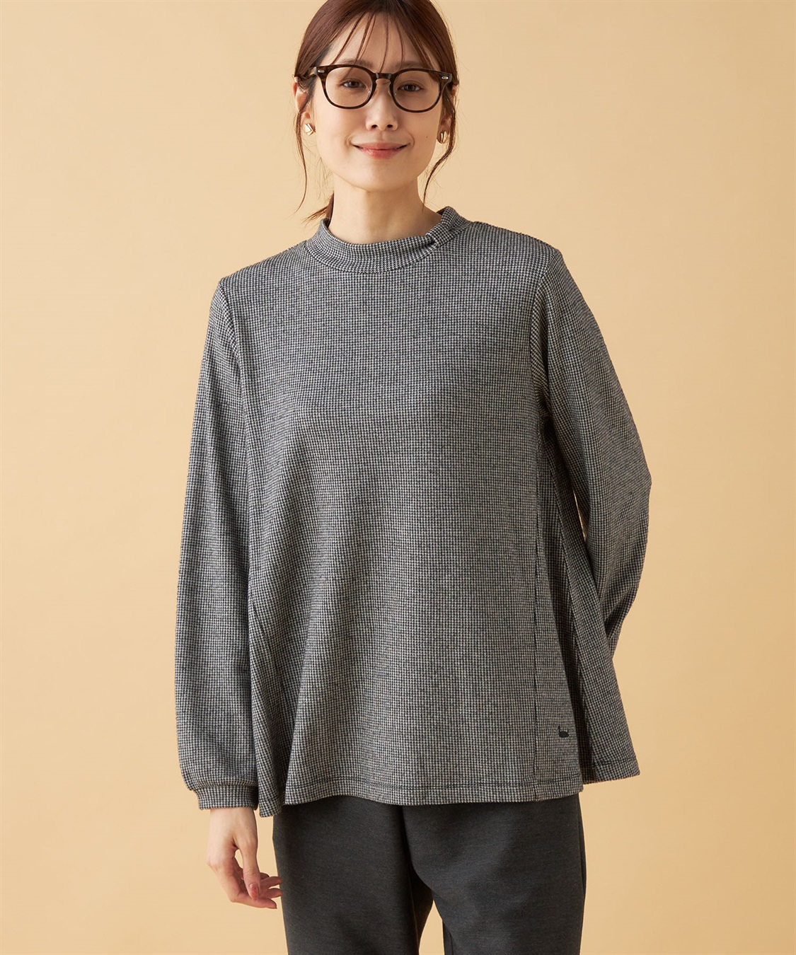 DECOY チェックジャガードプルオーバー_variation_2