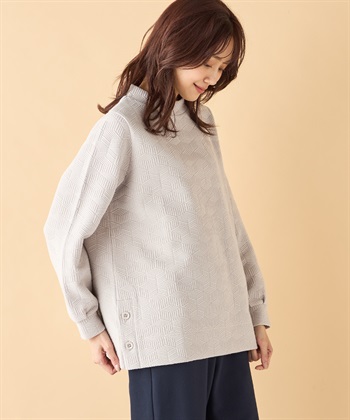 DECOY ふくれジャガードプルオーバー_variationthumb_2