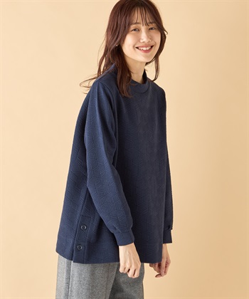 DECOY ふくれジャガードプルオーバー_variationthumb_3