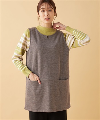 DECOY チェックジャンパードレス_variationthumb_2