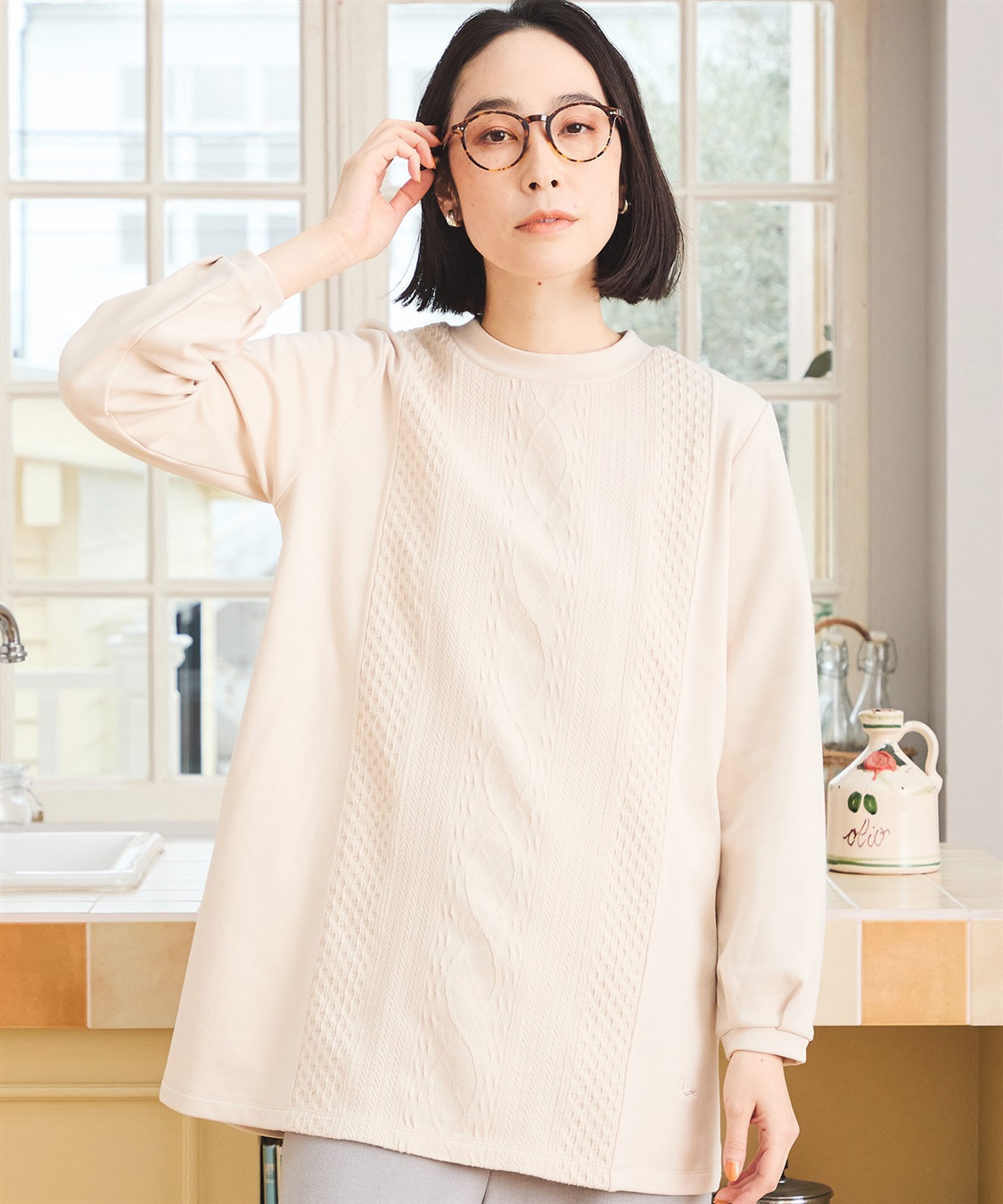 DECOY 切替チュニックプルオーバー_main