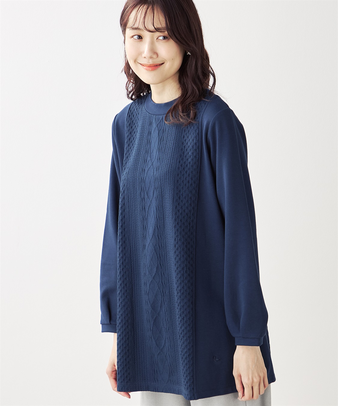 DECOY 切替チュニックプルオーバー_variation_2