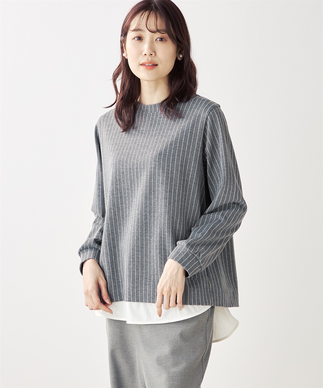 DECOY レイヤード風プルオーバー_variation_1