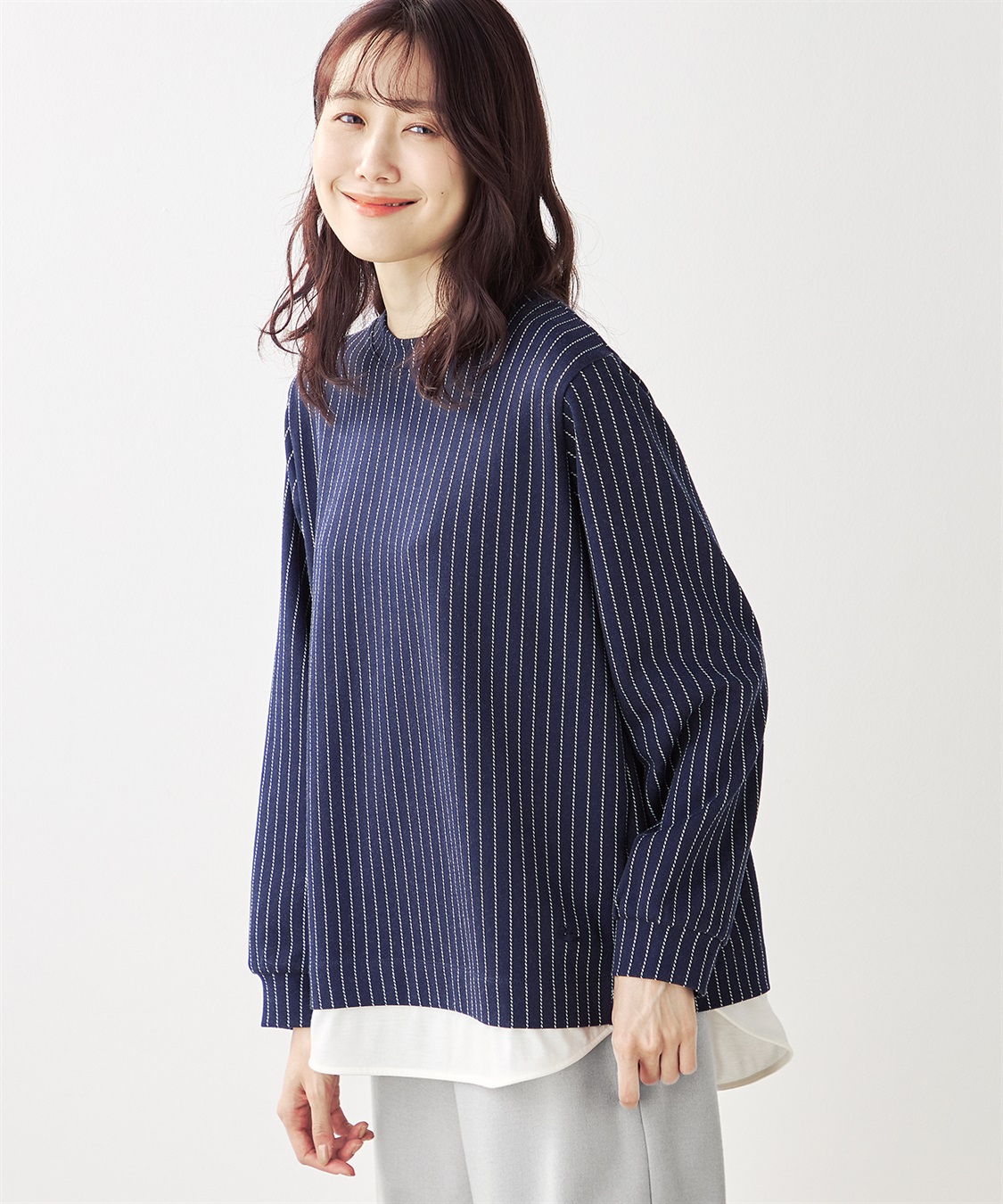 DECOY レイヤード風プルオーバー_variation_2