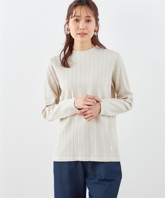 ジャガードハイネックプルオーバー DECOY｜クロスプラス公式通販サイト