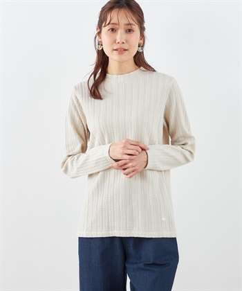 DECOY ジャガードハイネックプルオーバー_variationthumb_1