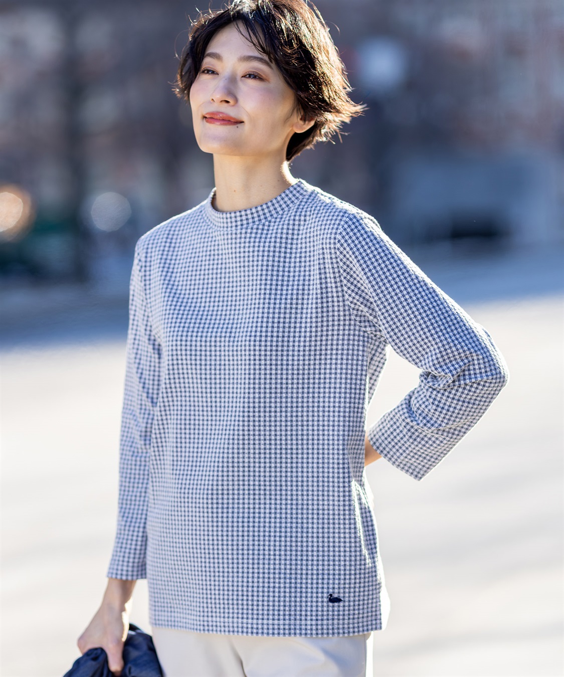 サッカーギンガムプルオーバー DECOY｜クロスプラス公式通販サイト