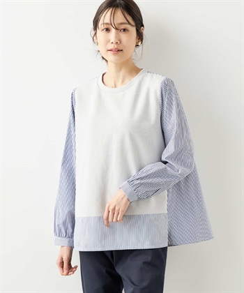 DECOY ストライプドッキングプルオーバー_variationthumb_1