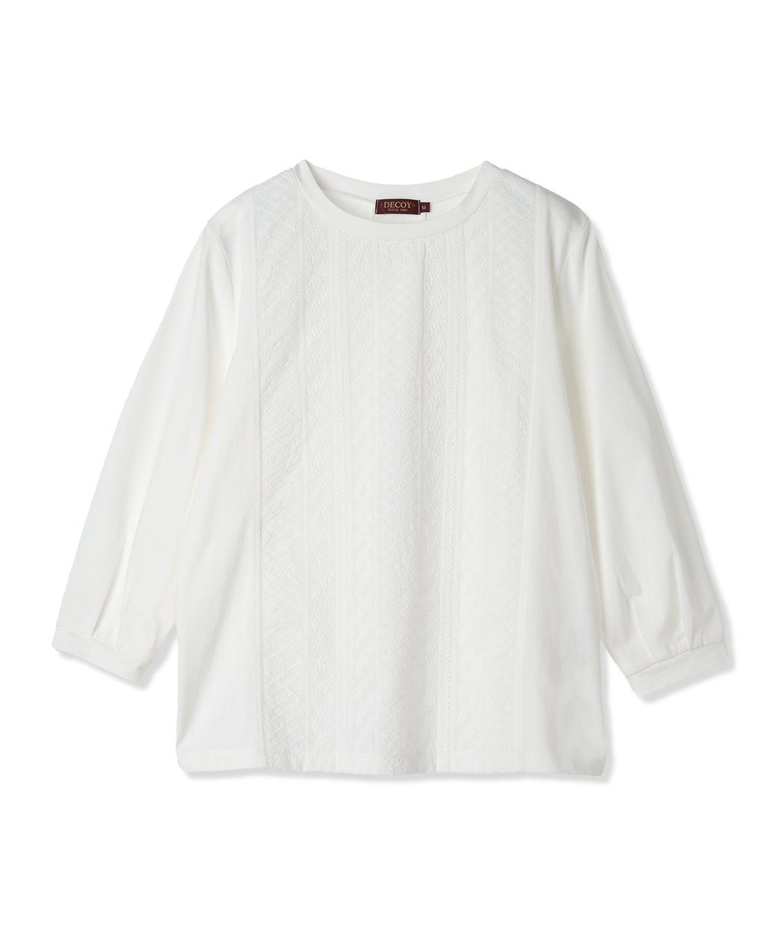 DECOY フロント刺しゅう切替プルオーバー_variation_1