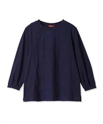 DECOY フロント刺しゅう切替プルオーバー_variationthumb_3