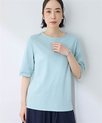 DECOY 【ひやさらコットン】【UVカット】6分袖リラックスTシャツ_variationthumb_2