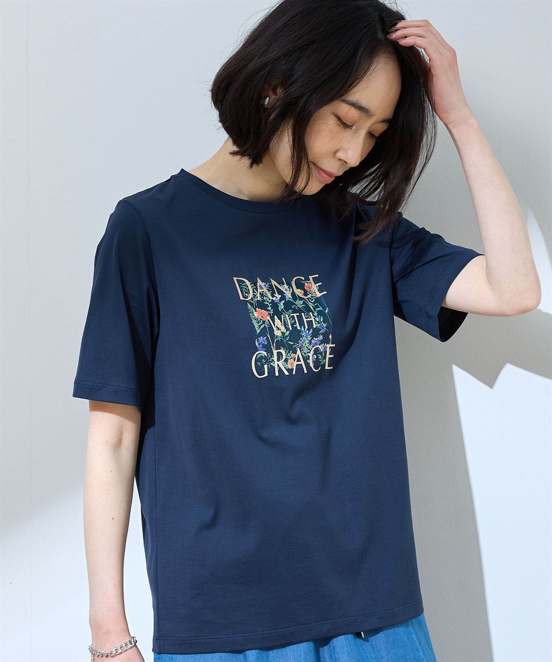 DECOY 【ひやさら】【UVカット】プリントTシャツ_main