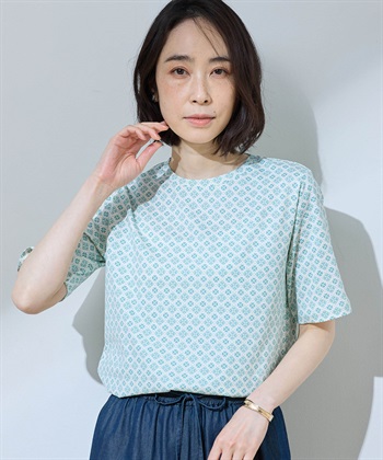 DECOY 【ひやさら】【UVカット】総プリントTシャツ_variationthumb_2