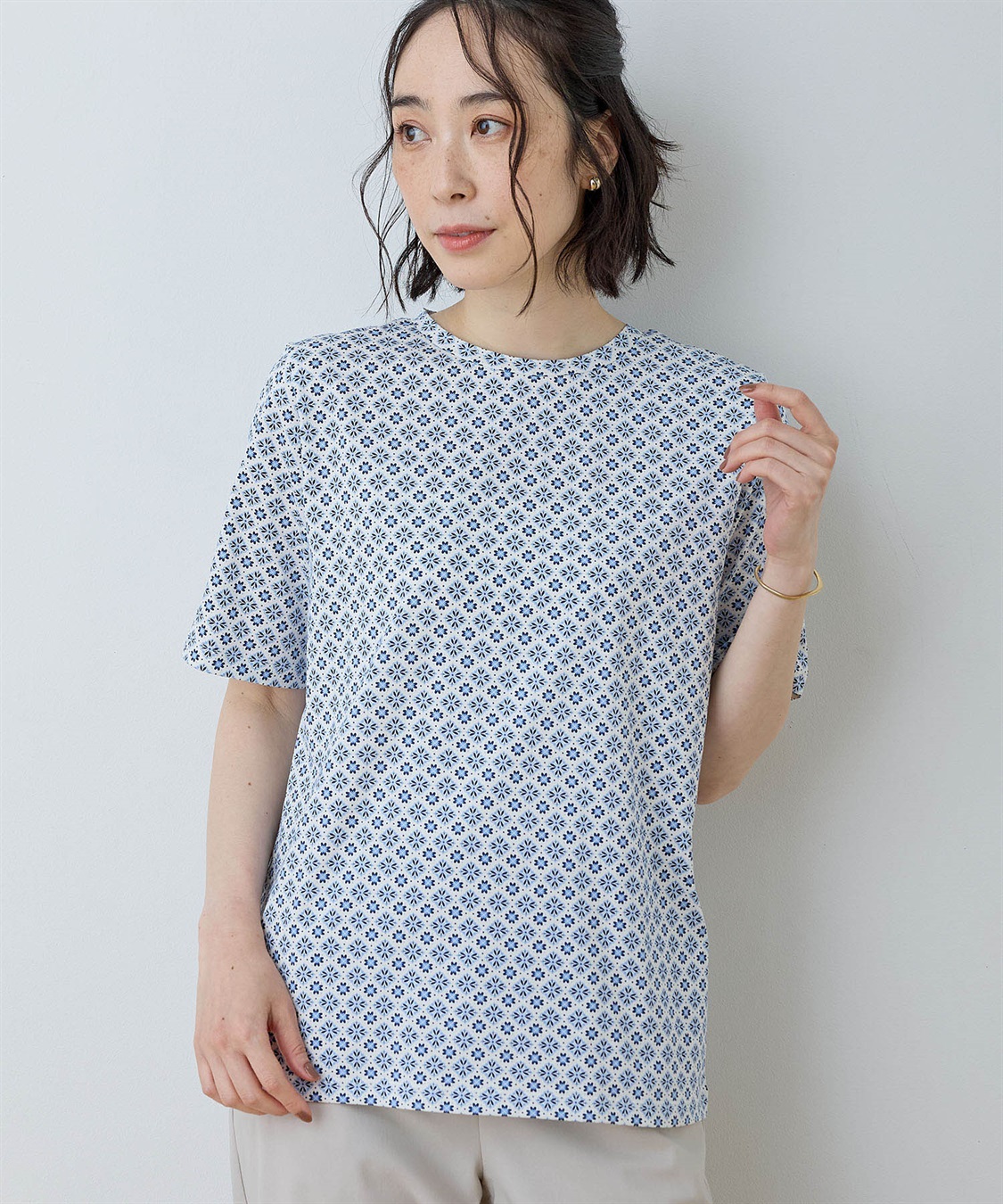 DECOY 【ひやさら】【UVカット】総プリントTシャツ_variation_3