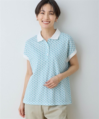 DECOY 【ひやさら】【UVカット】カノコポロTシャツ_variationthumb_2