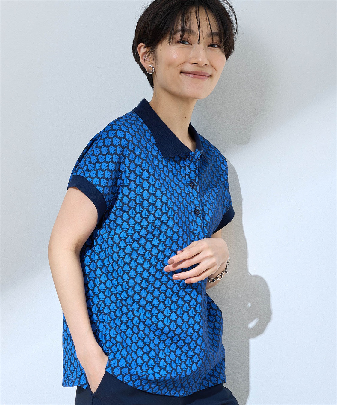 DECOY 【ひやさら】【UVカット】カノコポロTシャツ_variation_3