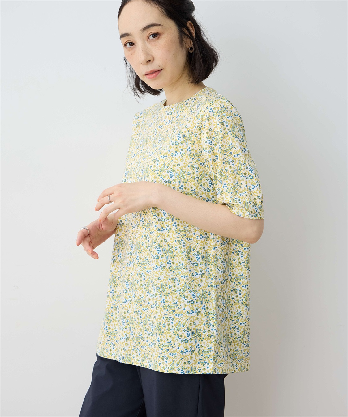 DECOY 【ひやさら】【UVカット】プリントチュニックTシャツ_variation_1