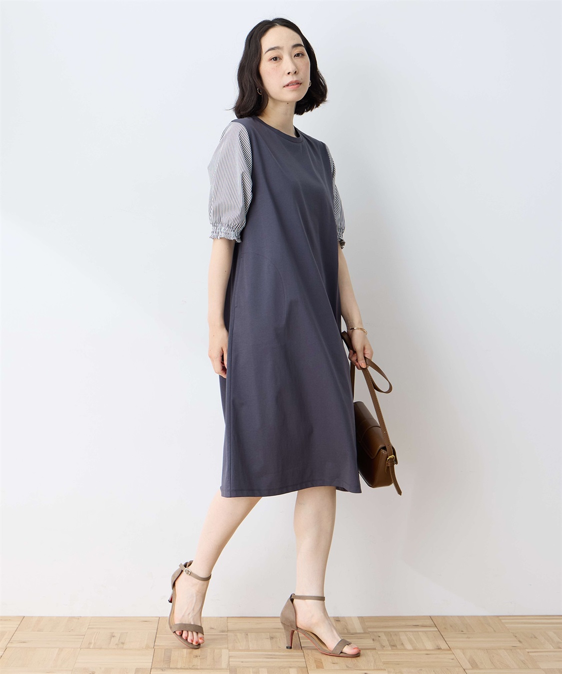 DECOY 【冷感】切替ワンピース_variation_1