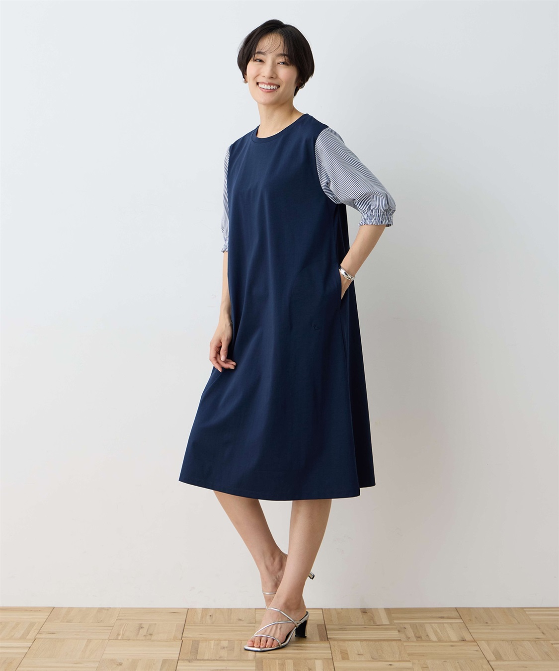 DECOY 【冷感】切替ワンピース_variation_2