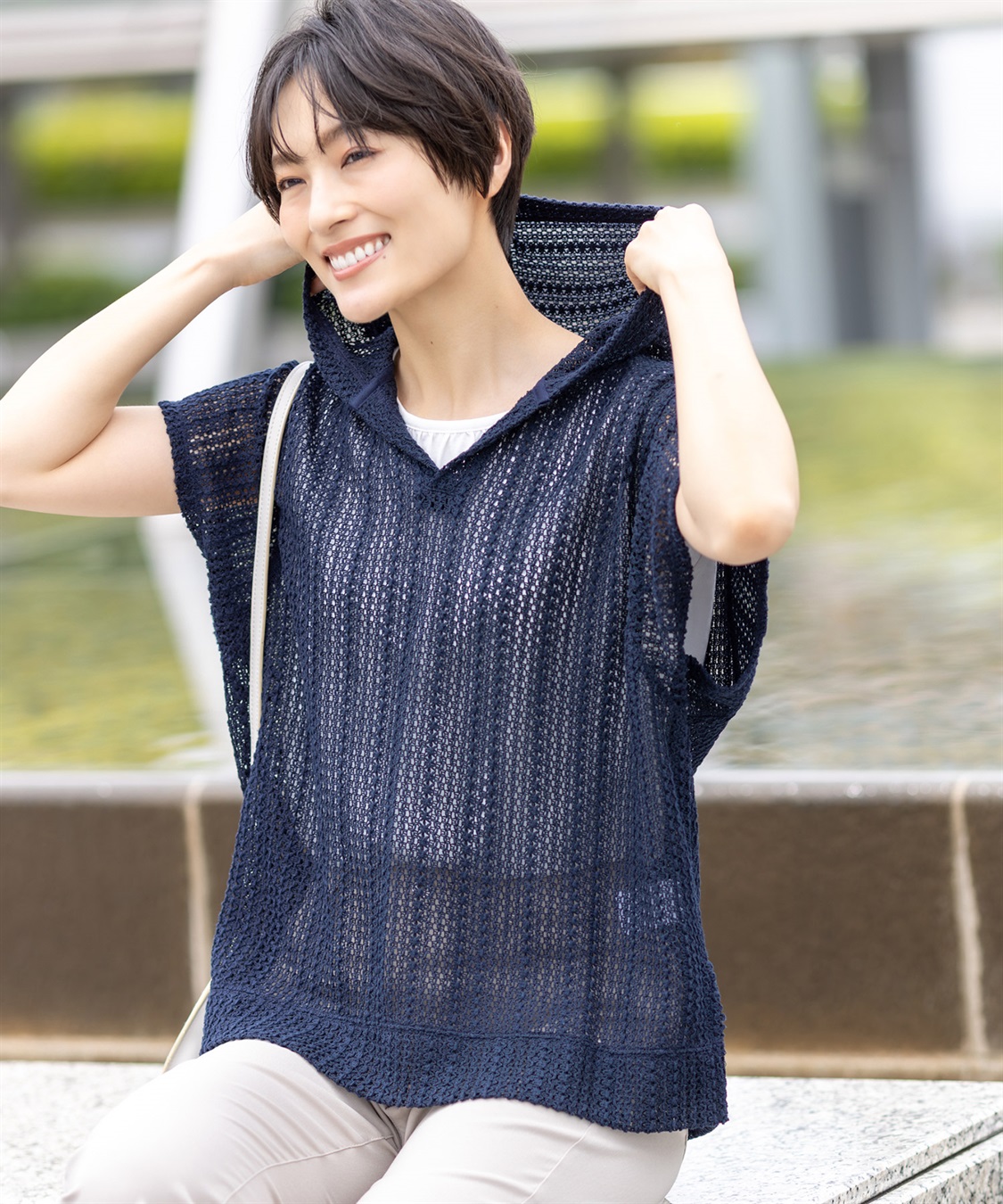 DECOY ラッセルレースフーディープルオーバー_main