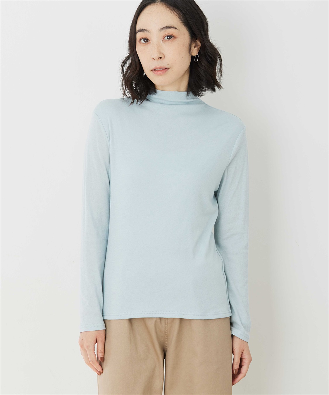 DECOY コットンガーゼハイネック_variation_3