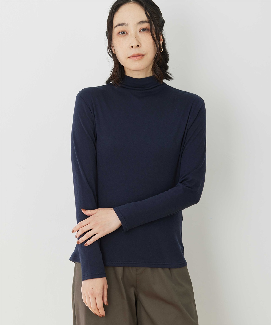 DECOY コットンガーゼハイネック_variation_4