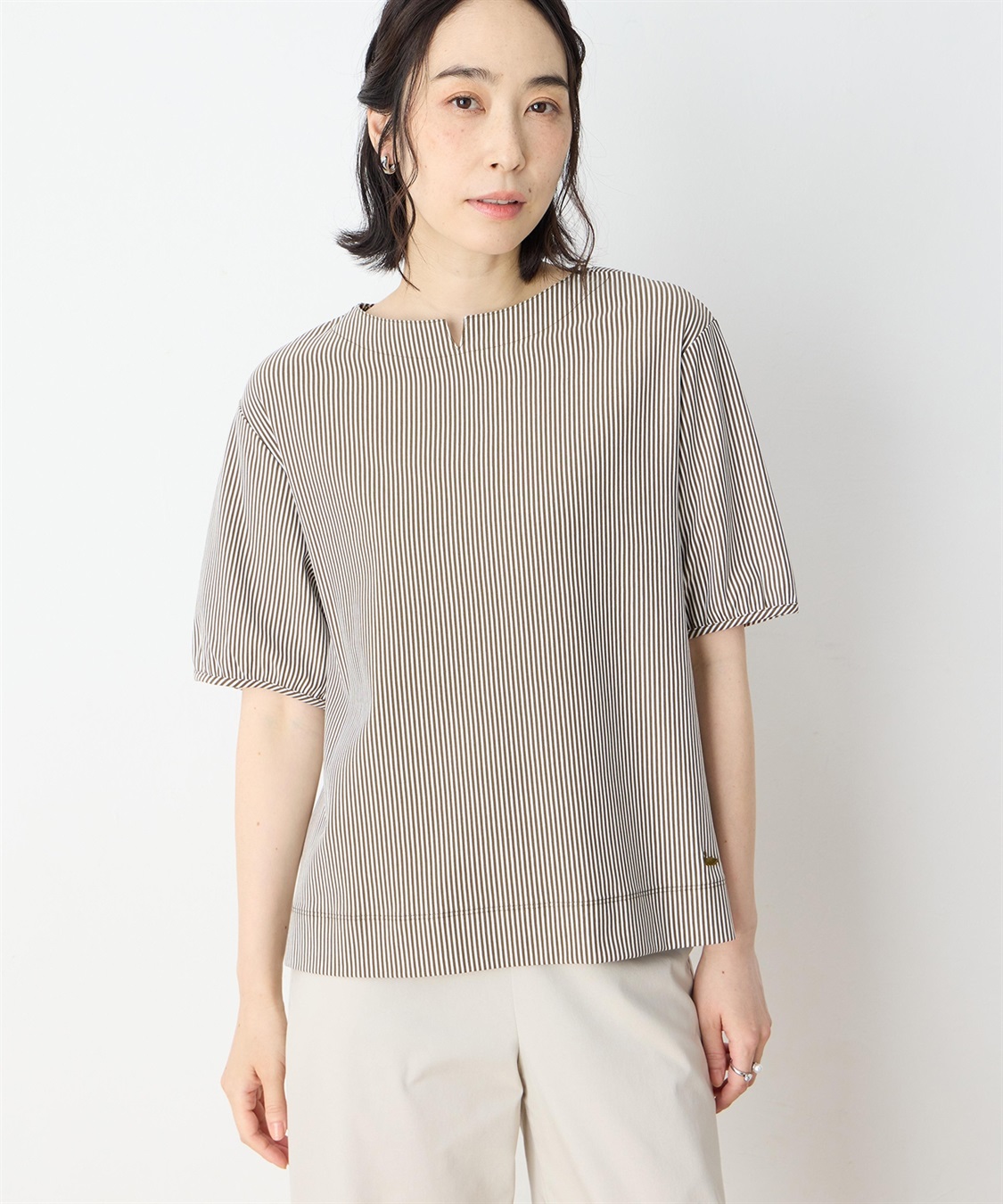 DECOY トリコットストライププルオーバー_variation_1