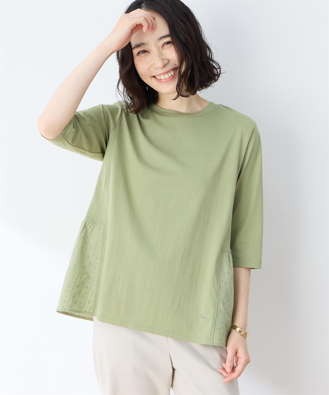 DECOY 裾ドッキングプルオーバー_variation_1