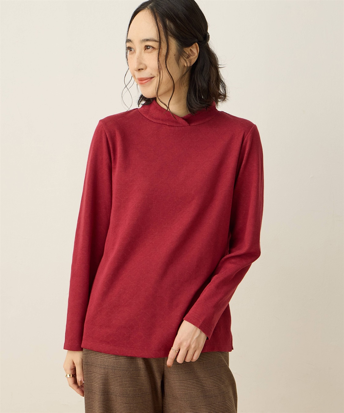 DECOY ショールカラープルオーバー_variation_2