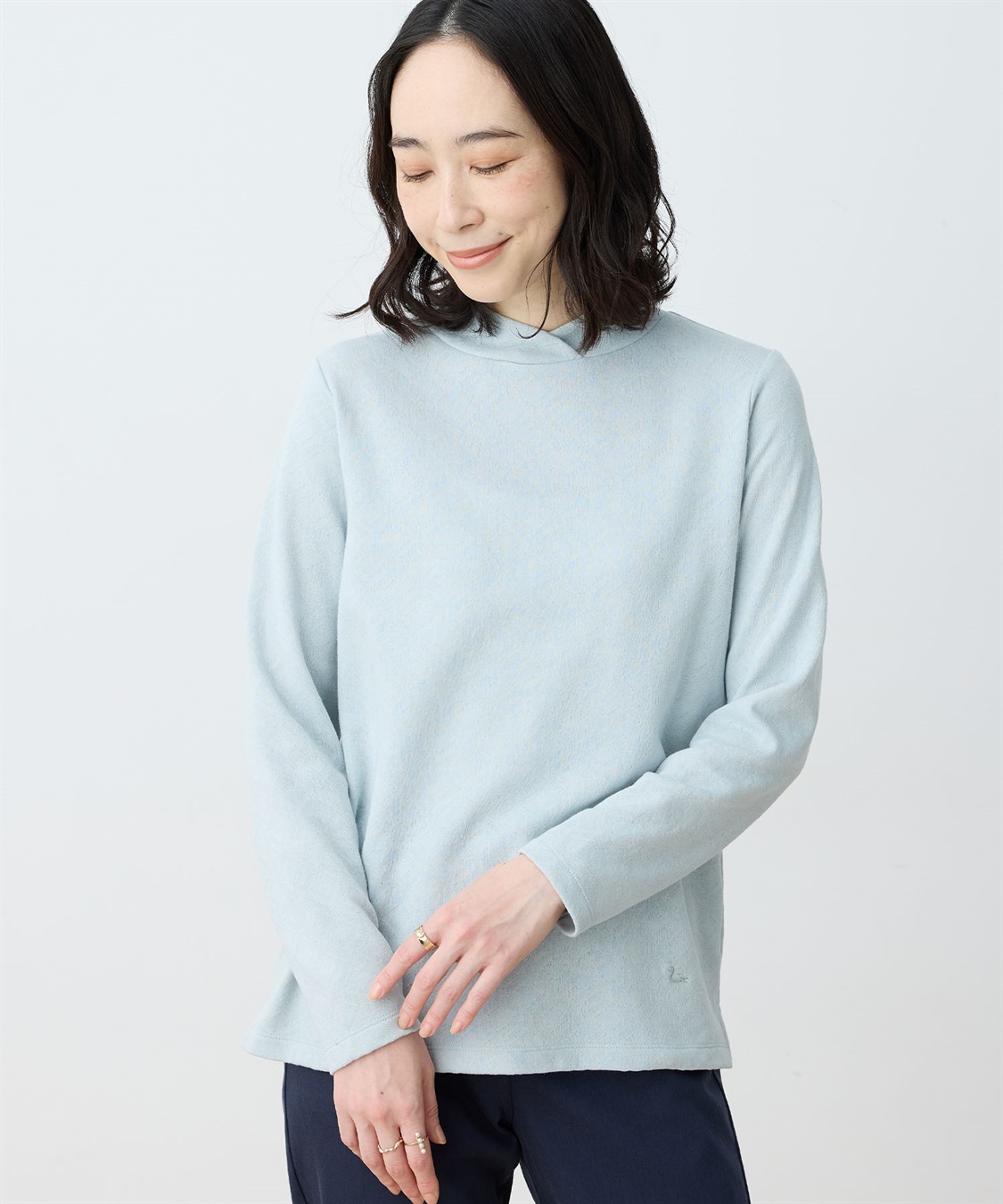 DECOY ショールカラープルオーバー_variation_3