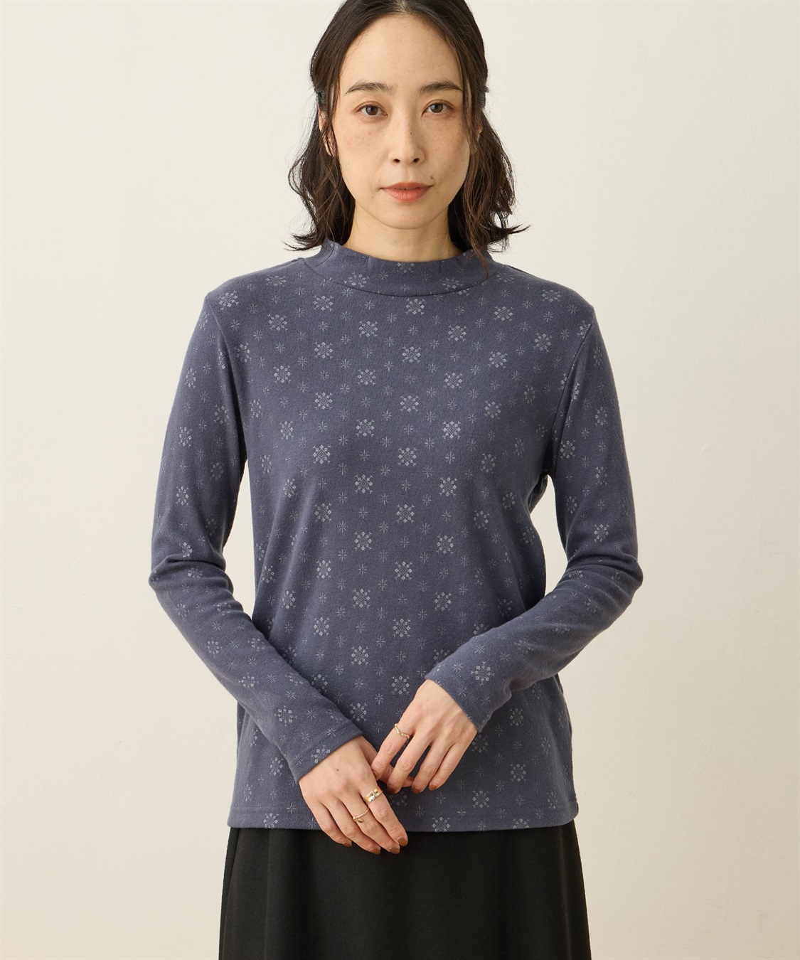 DECOY シアバターハイネックプルオーバー_variation_3