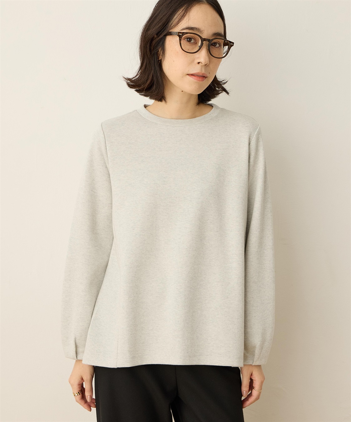 DECOY ラメ起毛プルオーバー_main