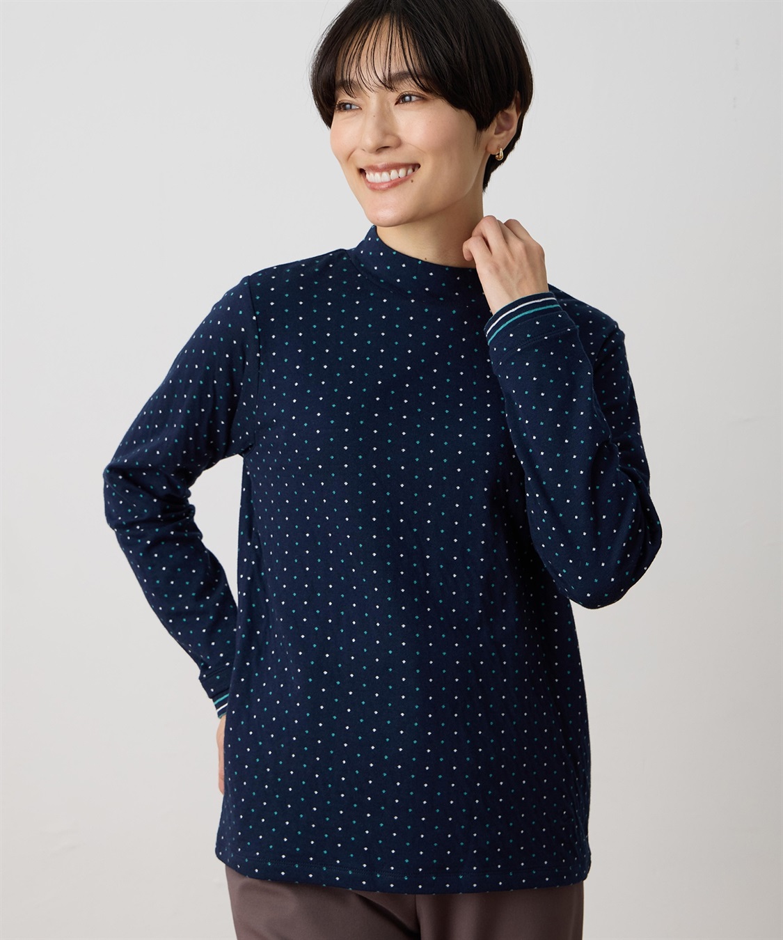 DECOY ジャガードドットプルオーバー_variation_2