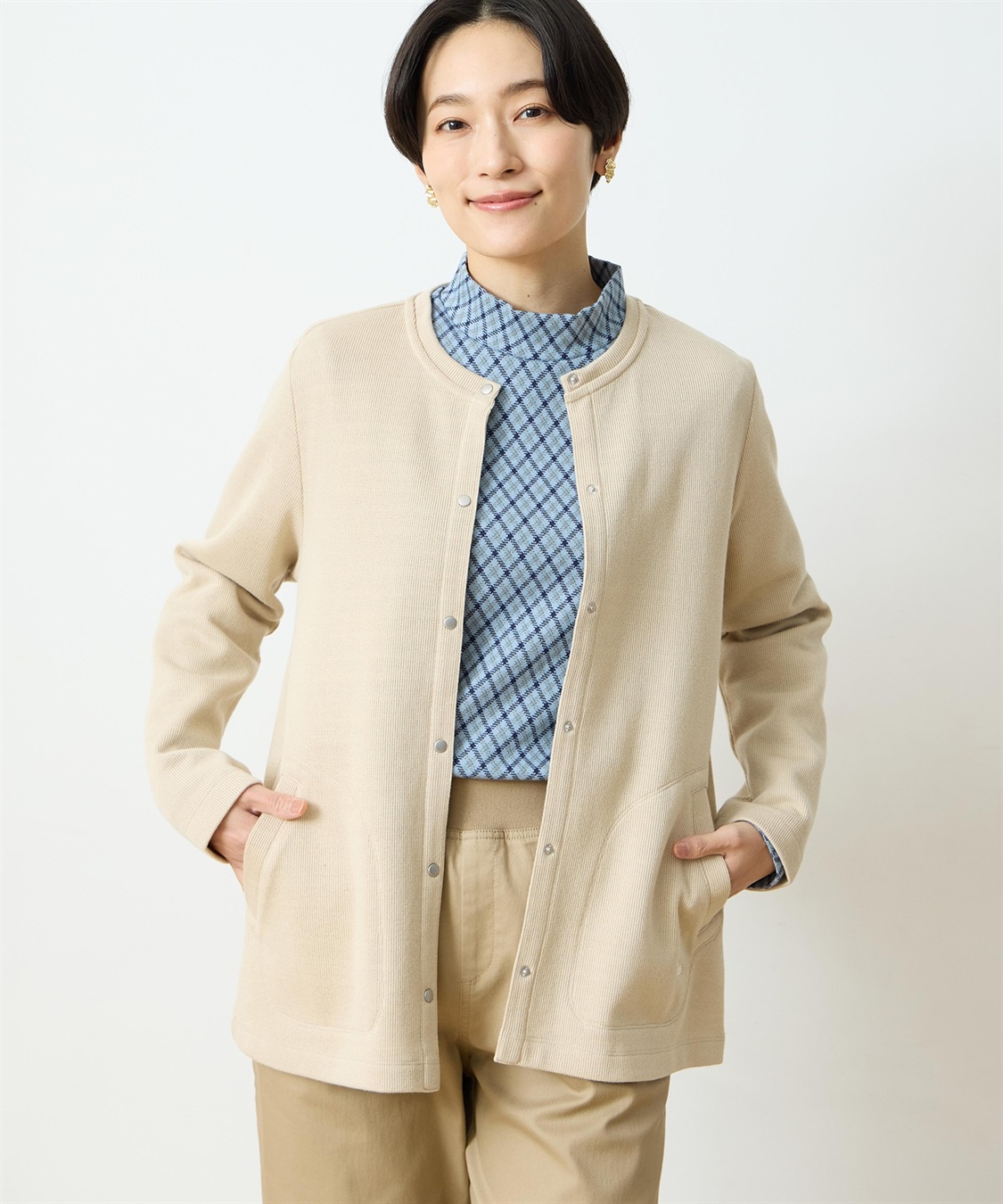 DECOY ダブルフェイスカーディガン_variation_2