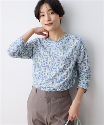 DECOY ジャガードプリントプルオーバー【オーガニックコットンブレンド】_variationthumb_3