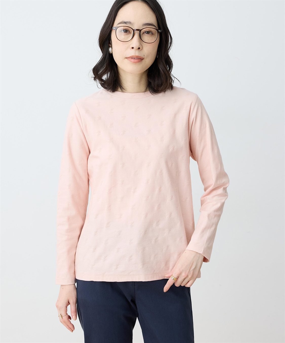 DECOY 【chiyoさんコラボ】ロンドンマーチコイくんジャガードTシャツ【オーガニックコットンブレンド】_variation_2