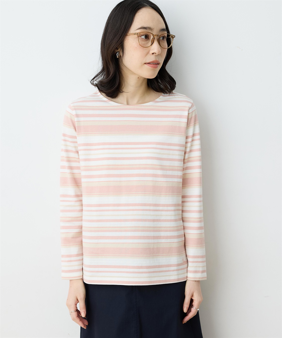 DECOY リップルボーダープルオーバー_variation_1