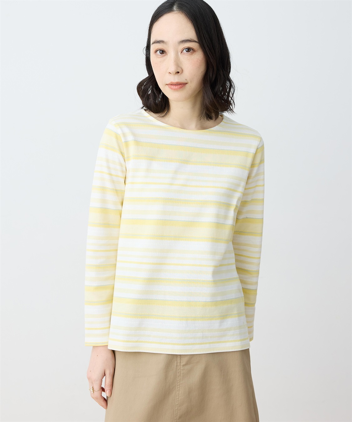 DECOY リップルボーダープルオーバー_variation_2