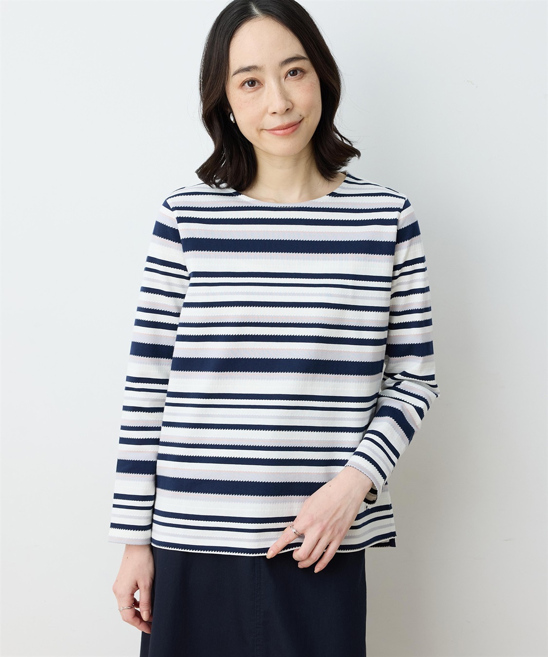 DECOY リップルボーダープルオーバー_variation_3