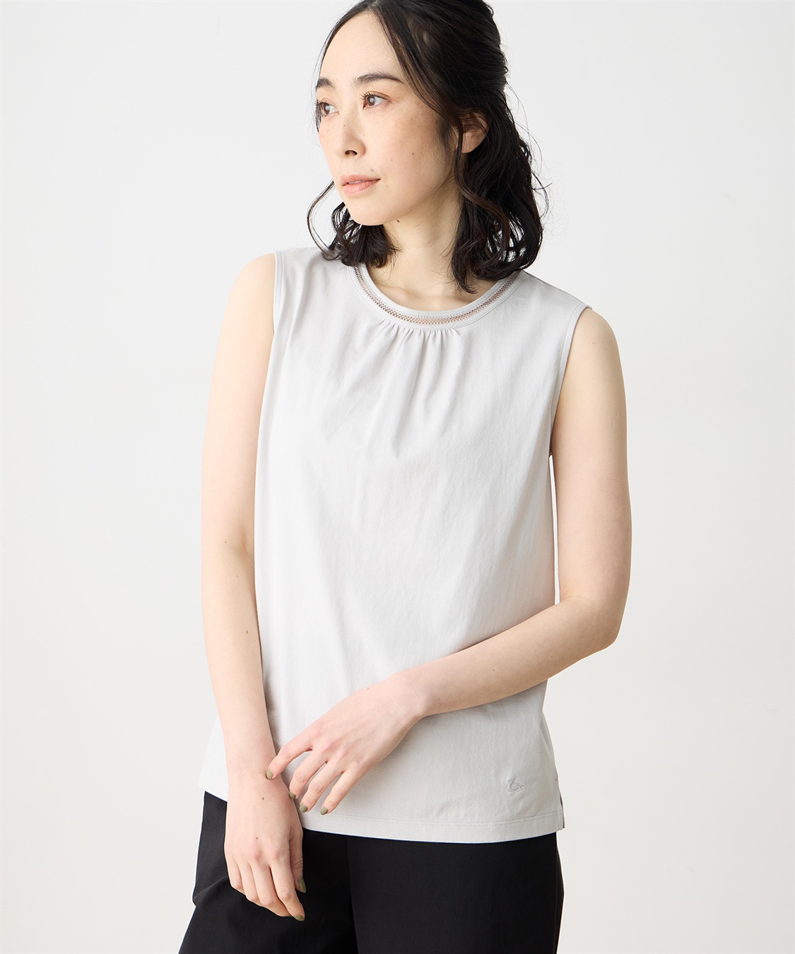 DECOY ひやさらダブルピコタンクトップ【冷感】【UVカット】_main