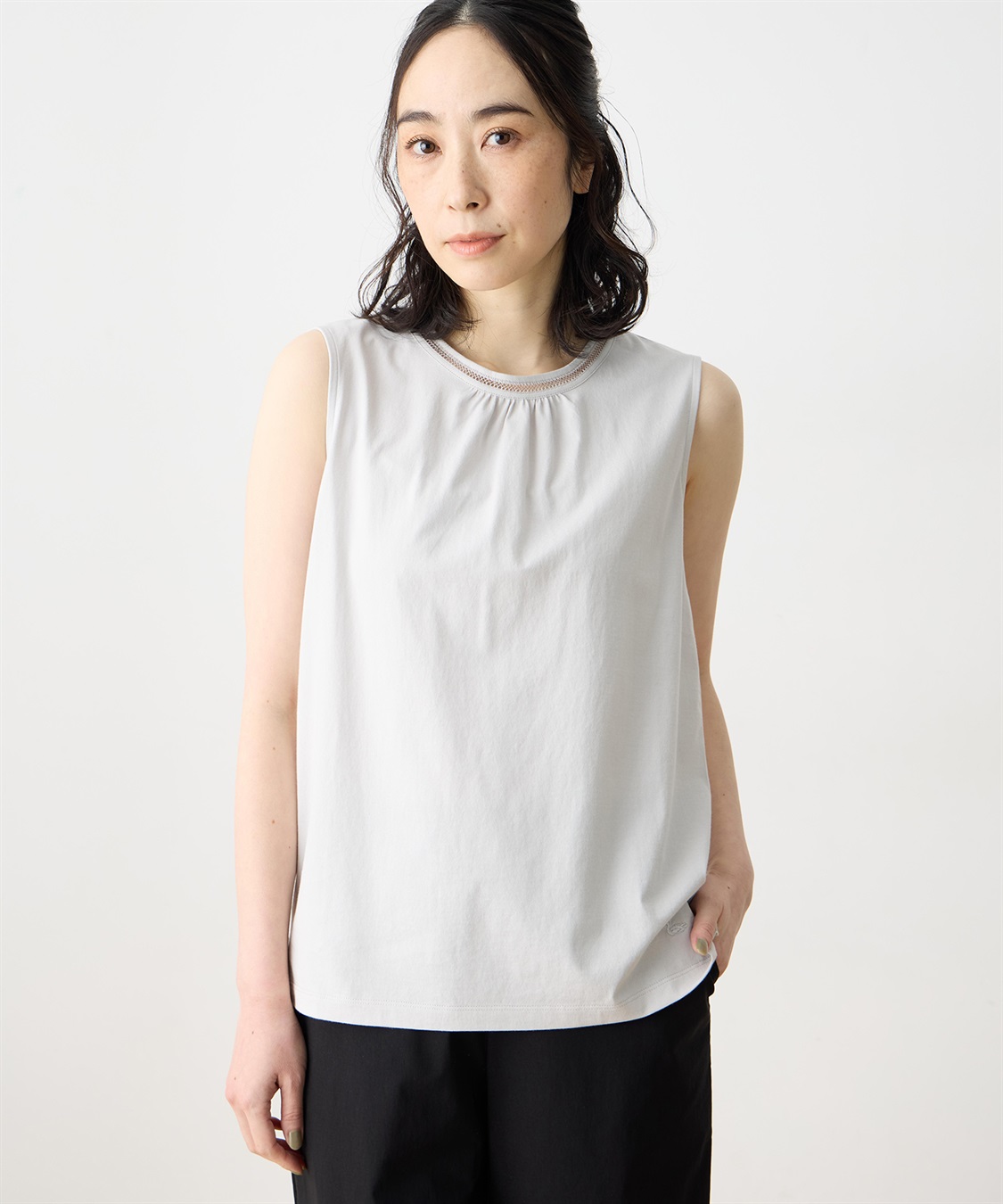 DECOY ひやさらダブルピコタンクトップ【冷感】【UVカット】_variation_2