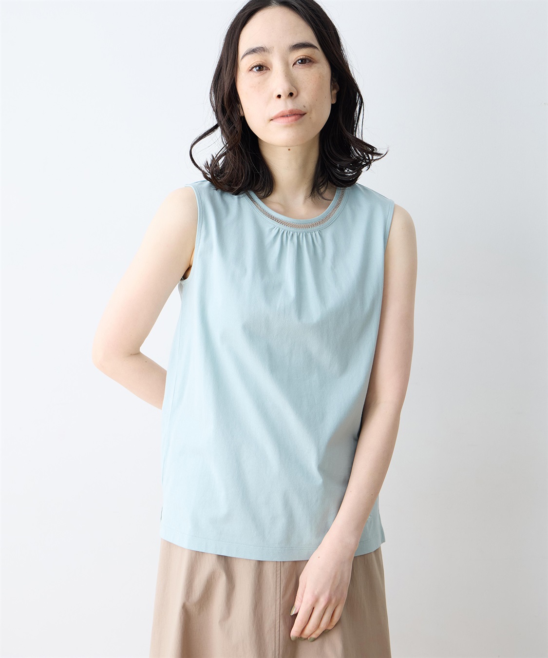 DECOY ひやさらダブルピコタンクトップ【冷感】【UVカット】_variation_3