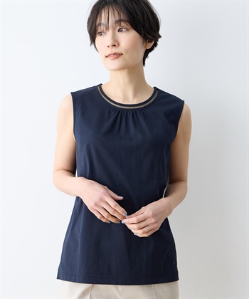 DECOY ひやさらダブルピコタンクトップ【冷感】【UVカット】_variationthumb_4